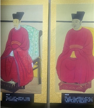 ▲  금나라에 패하여 포로가 되어 만주로 끌려 간 북 송의 흠종과 휘종